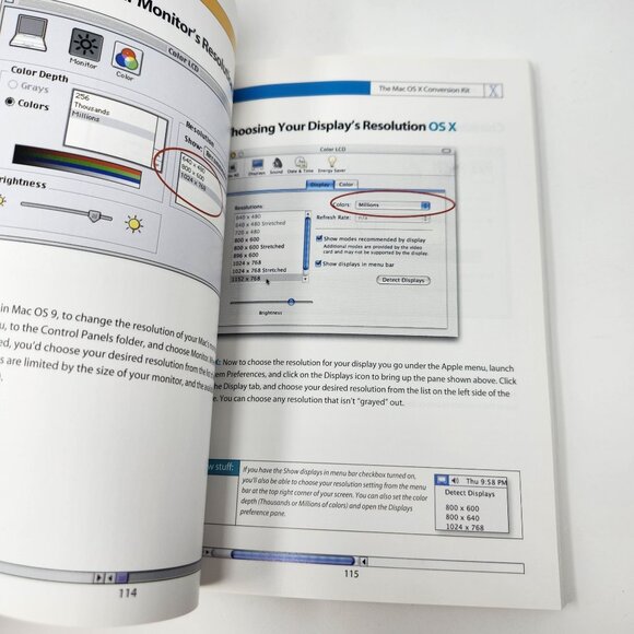 The Mac OS X Conversion Kit: 9 To 10 Side By Side By Scott Kelby - Picture 8 of 10
